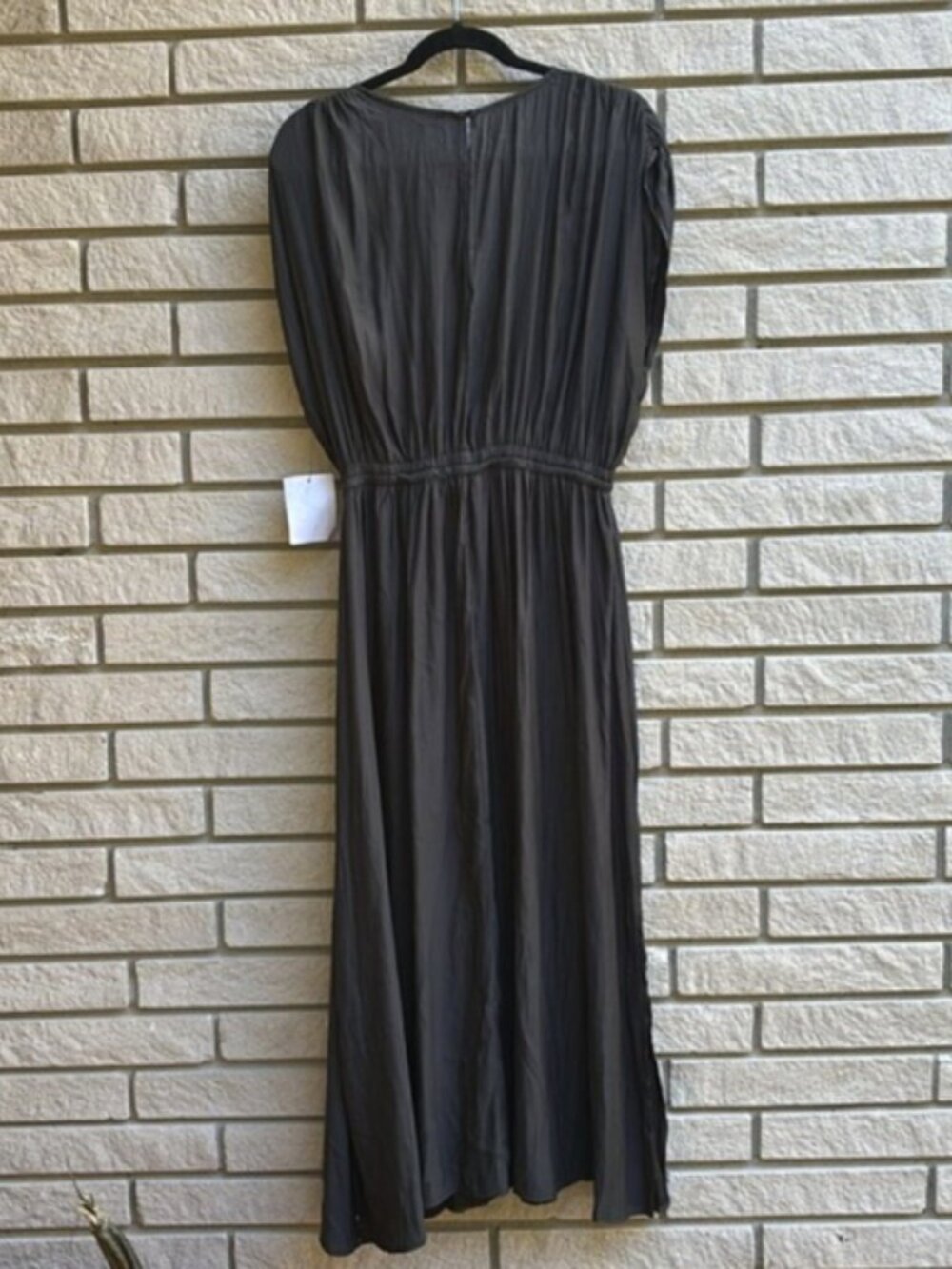 Willa Carol Midi Dress Black Size 10 - Picture 6 of 9
